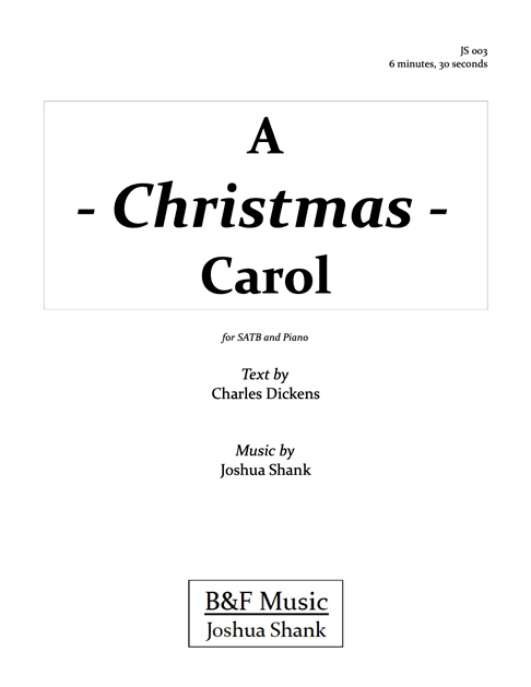 A Christmas Carol cover