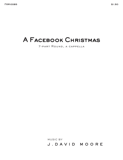 A Facebook Christmas cover