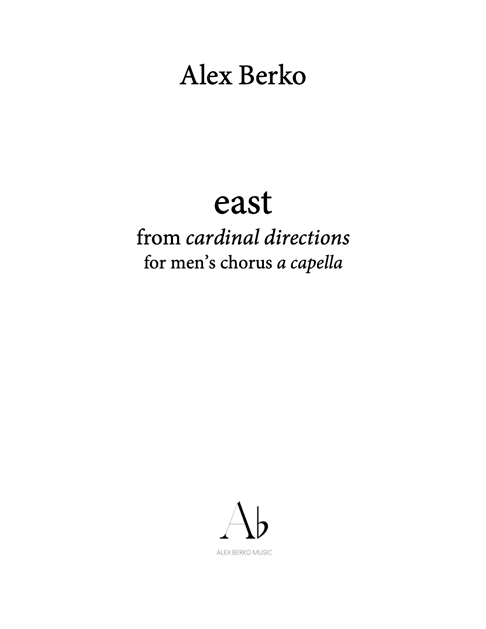 east (from cardinal directions) cover