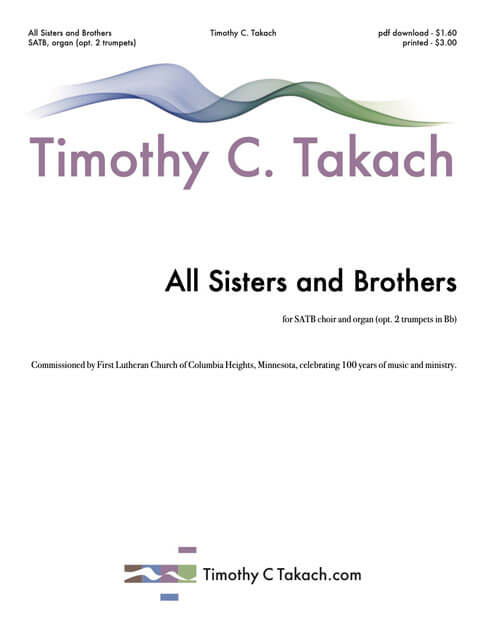 All Sisters and Brothers cover