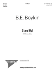 Stand Up! Score Cover