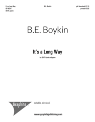 It's A Long Way Score Cover