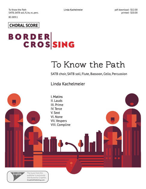 To Know the Path (Choral Score) cover