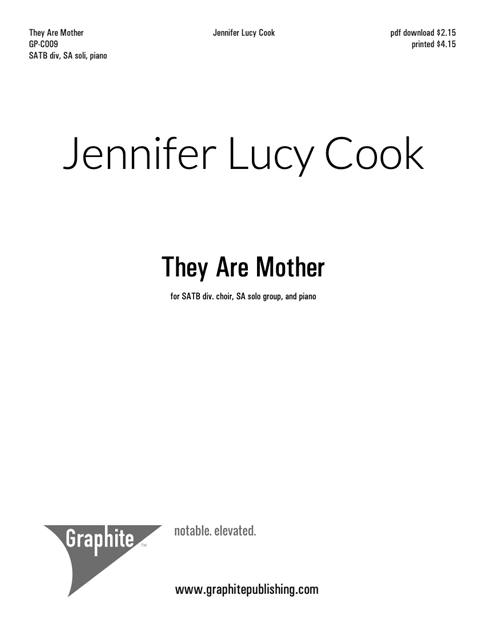 They Are Mother Score Cover