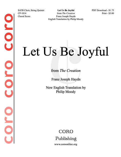 Let Us Be Joyful (String Parts) cover