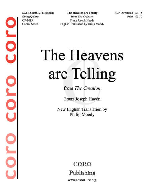 The Heavens are Telling (String Parts) cover