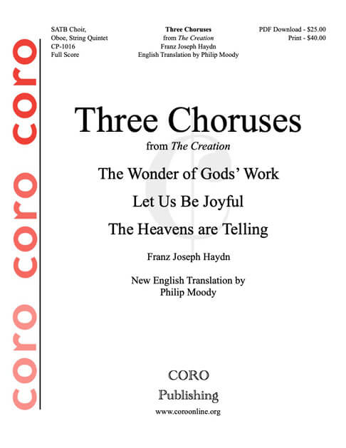 Three Choruses from The Creation cover