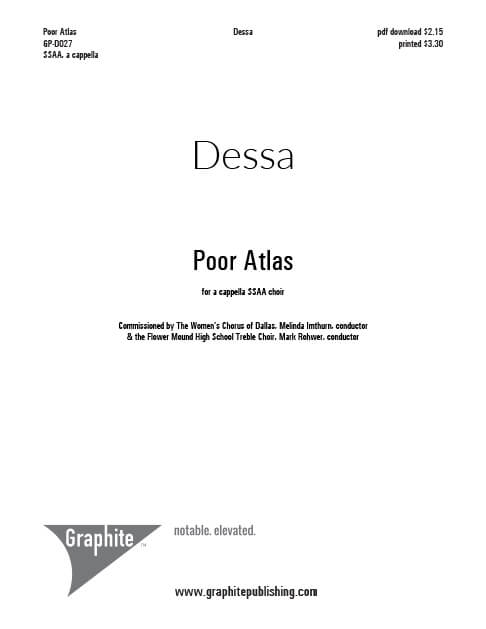 Poor Atlas Score Cover