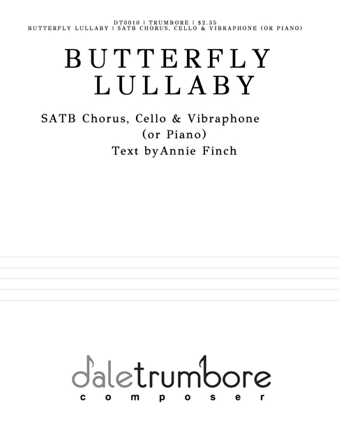Butterfly Lullaby cover