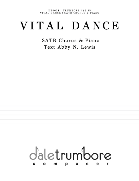 Vital Dance SATB cover