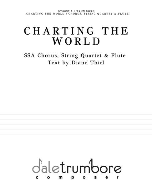 Charting the World SSA Full Score cover