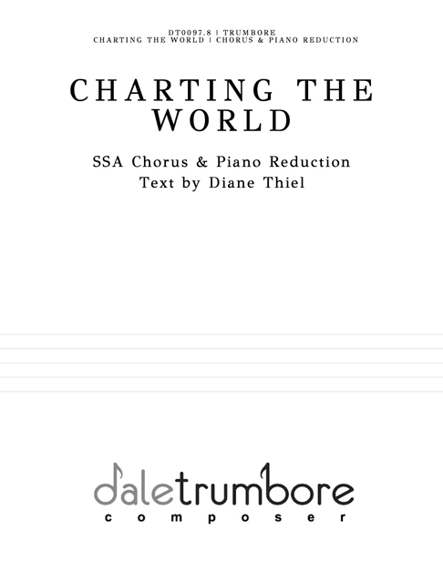 Charting the World SSA Choral Score cover