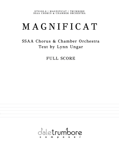 Magnificat SSAA Chamber Orchestra cover