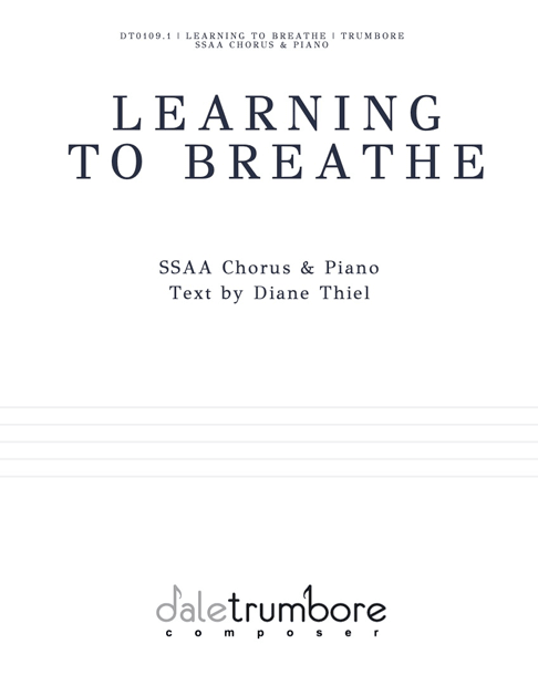 Learning to Breathe SSAA cover