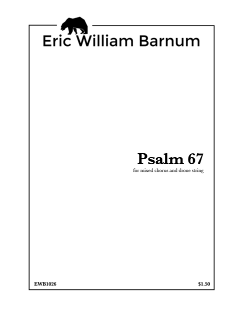 Psalm 67 cover
