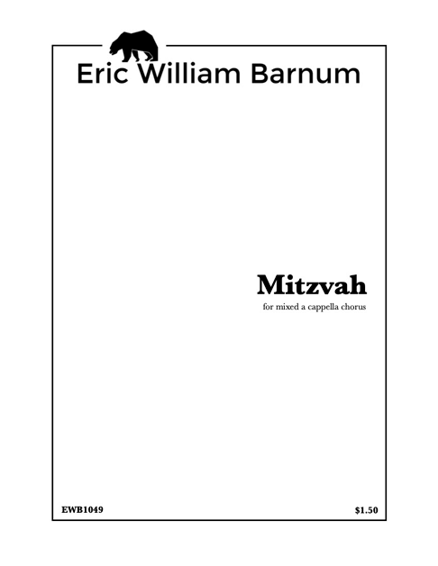 Mitzvah cover