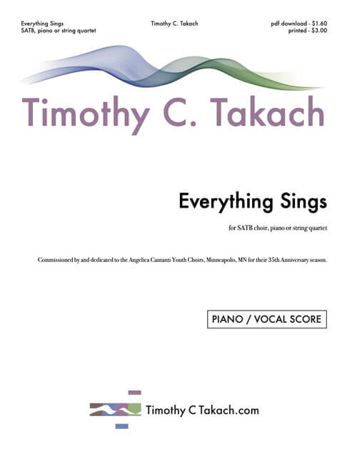 Everything Sings cover