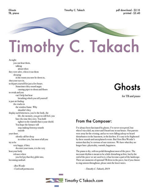 Ghosts cover