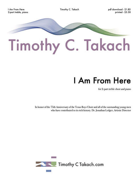 I Am From Here cover