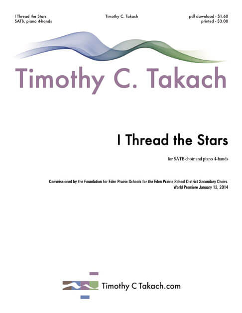 I Thread the Stars cover