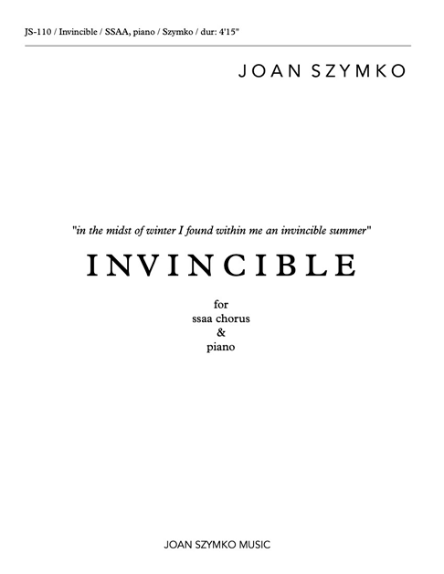 Invincible cover