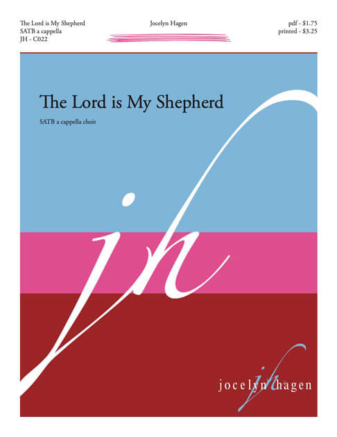 The Lord is My Shepard cover