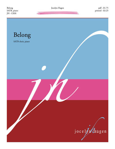 Belong cover