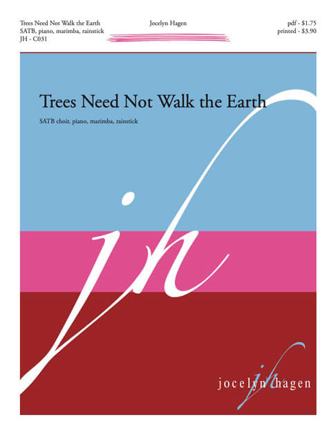 Trees Need Not Walk cover