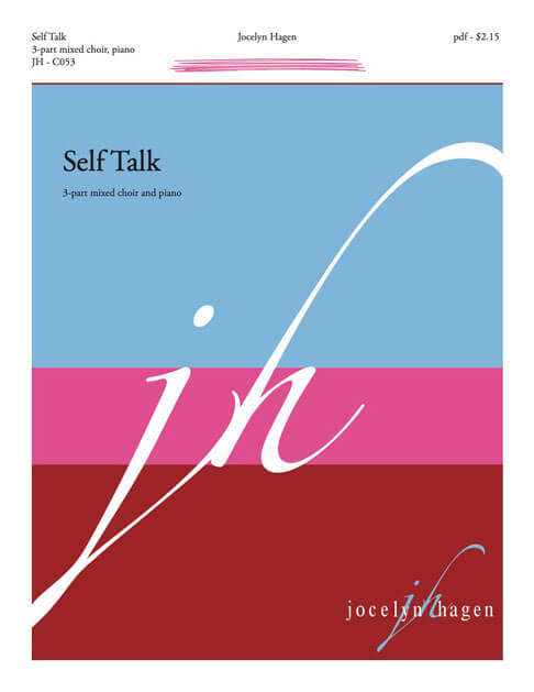 Self Talk (3-part mixed) cover