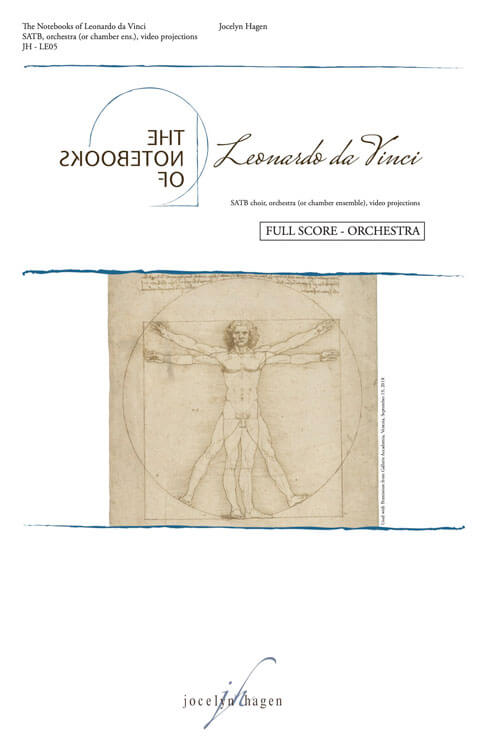 The Notebooks of Leonardo da Vinci (Full Score) cover