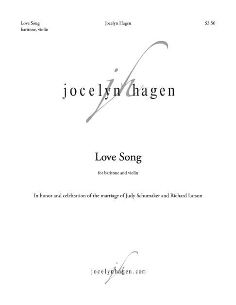 Love Song cover