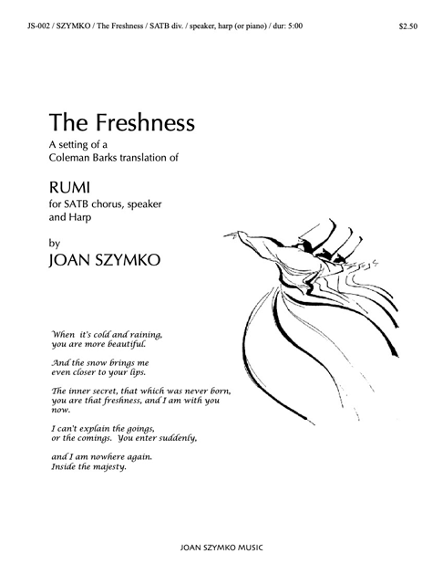 The Freshness (SATB) cover