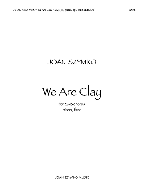 We Are Clay cover