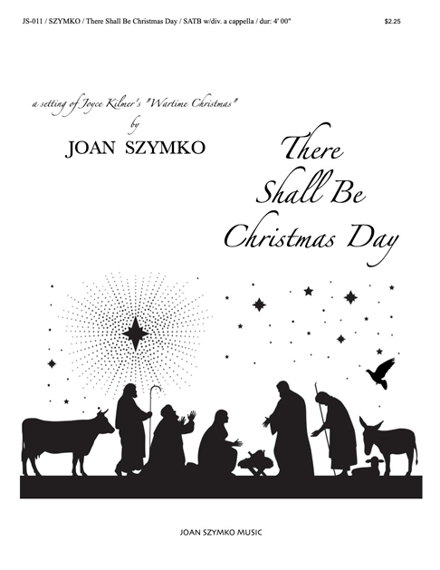 There Shall Be Christmas Day (SATB) cover