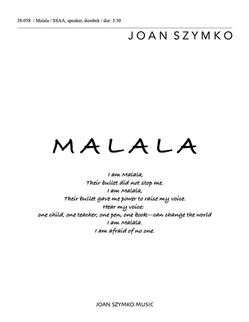 Malala cover