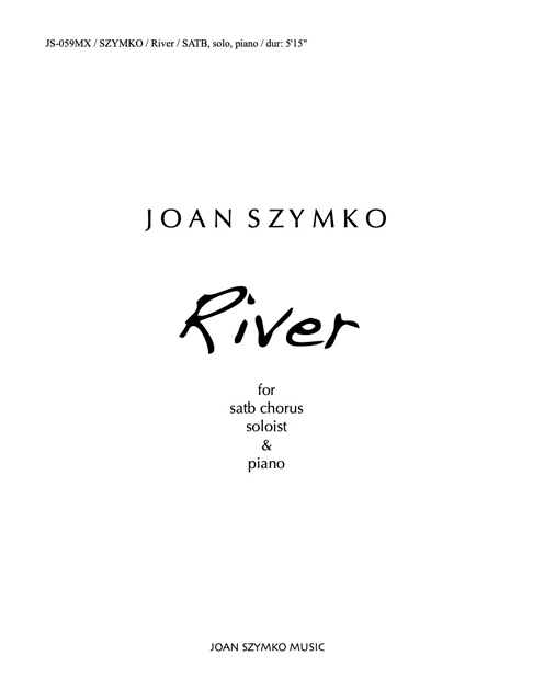 River (SATB) cover