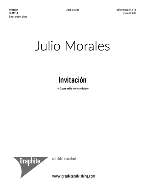 Invitación Score Cover