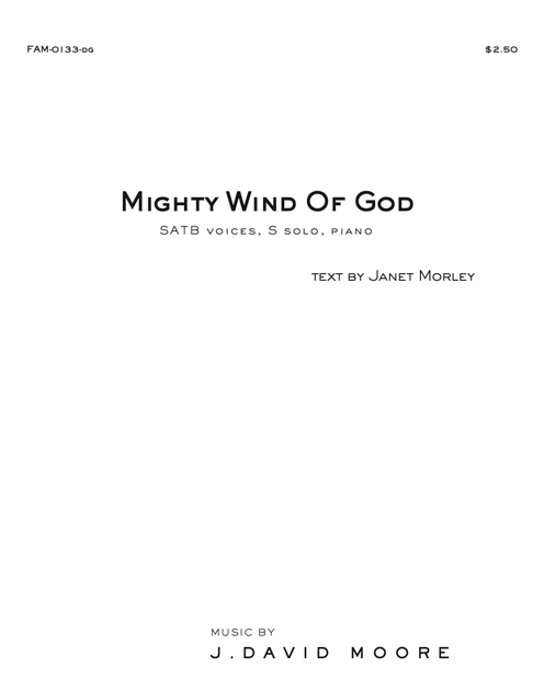 Mighty Wind of God cover