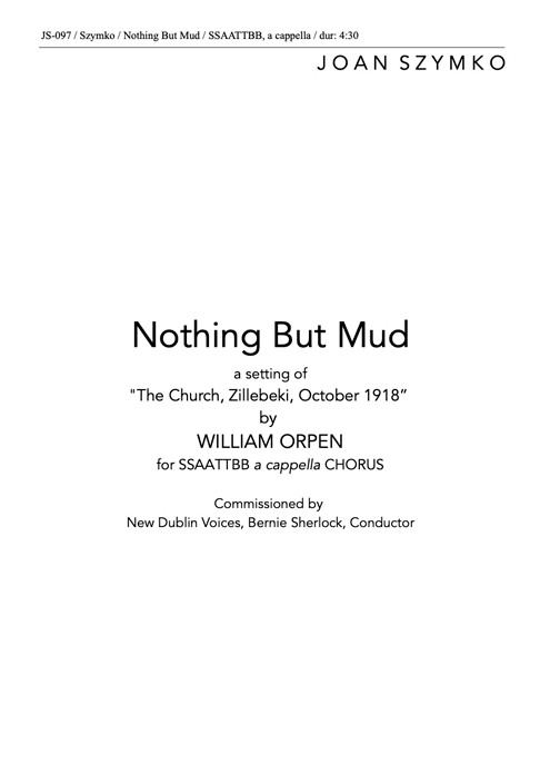 Nothing But Mud cover