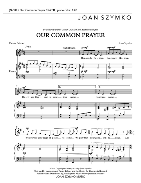 Our Common Prayer cover