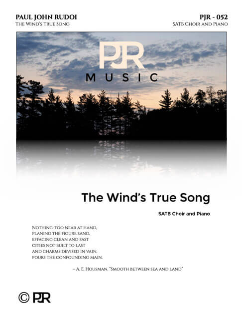 PJR052 The Winds True Song cover