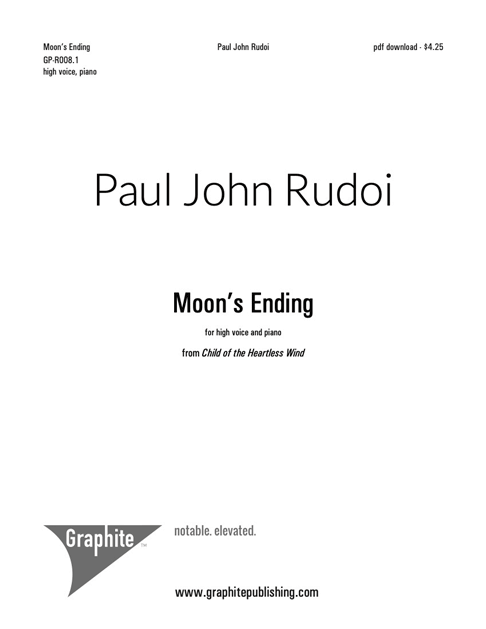 Moon's Ending Score Cover