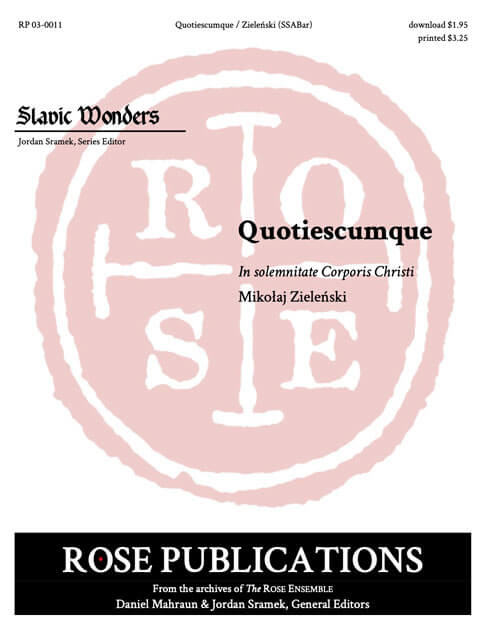 Quotiescumque cover