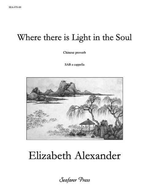 Where There is Light in the Soul (SAB) cover