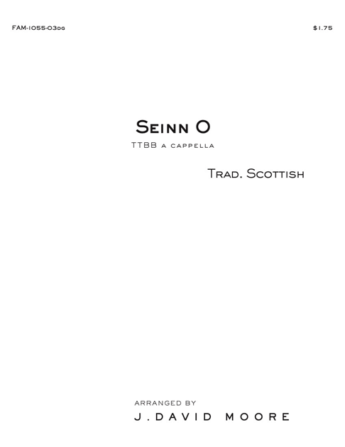 JDM-Seinn O TTBB cover