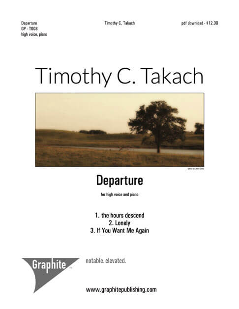 Departure (cycle) Score Cover
