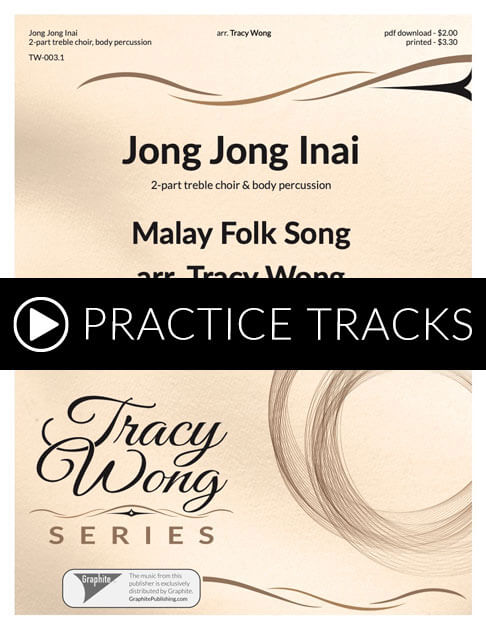 Jong Jong Inai 2-part (Practice Tracks) cover