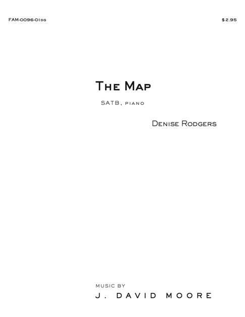 The Map (SATB) cover