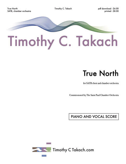 True North (vocal score)