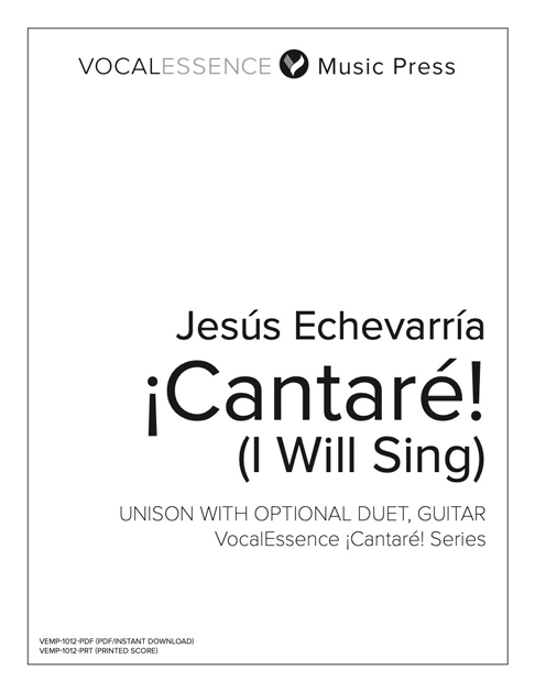 ¡Cantaré! (I Will Sing!) cover